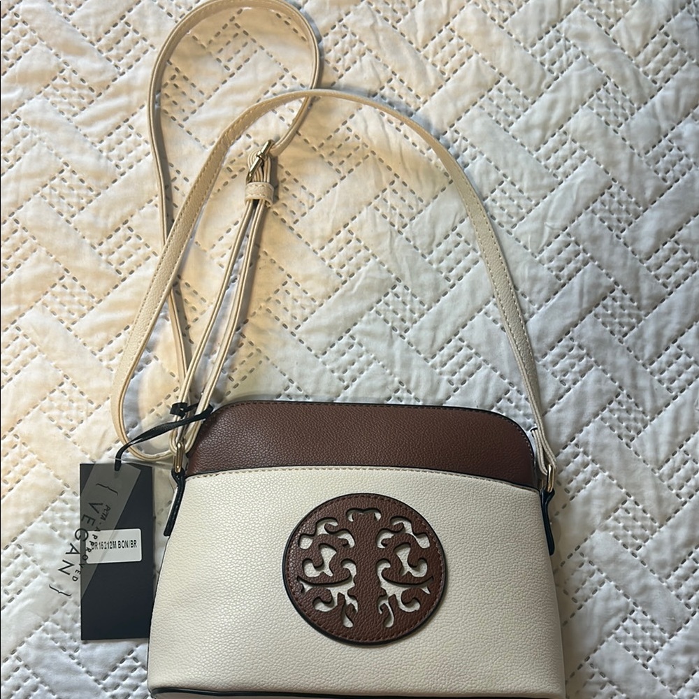 Deluxity Two-Tone Crossbody Bag